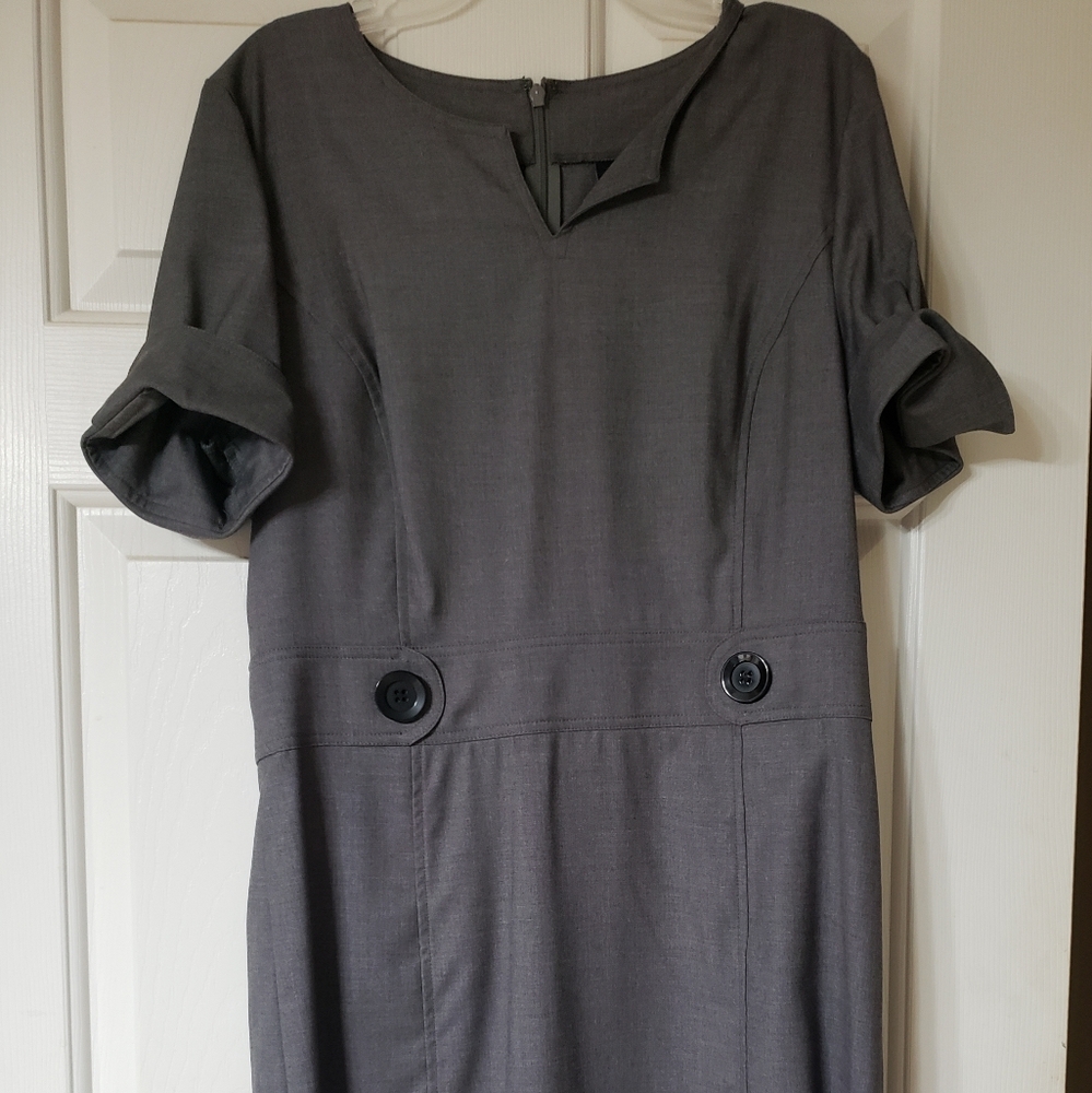 Ico Uniforms, gray dress, size M